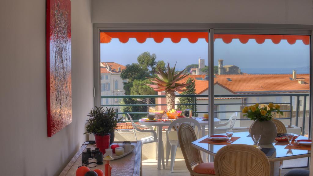 Beau 2 Pieces 3 Etoiles Vue Mer Et Montagnes Garage Prive Cannes Buitenkant foto